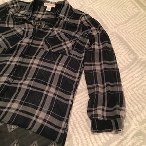 Band of Gypsies Button down tunic shirt